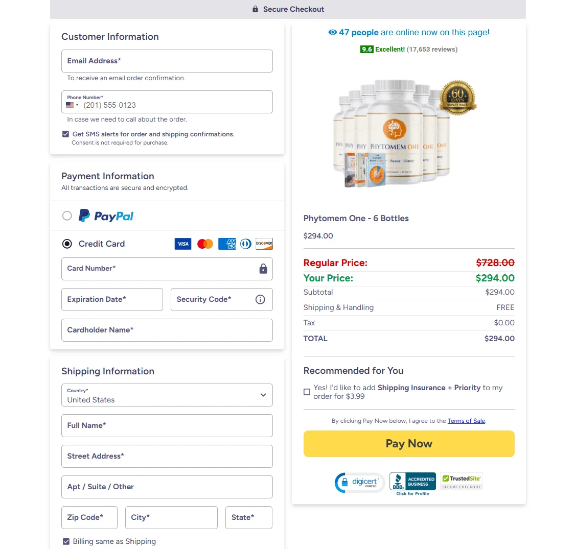 phytomemone™-checkout-page